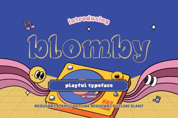 Blomby: The Playful Typeface That Elevates Small Business Branding