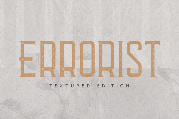 Bringing Vintage Charm to Crafts with Errorist Typeface
