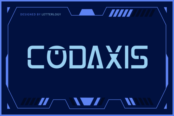 Codaxis: The High-Tech Display Font for Digital Campaigns