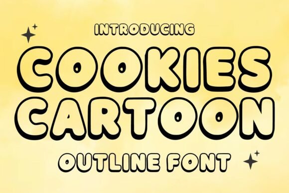 Cookies Cartoon: The Perfect Display Typeface for Playful Campaigns