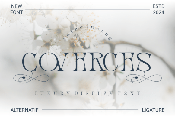 Coverces Luxury Display Font: Elevate Your Digital Brand