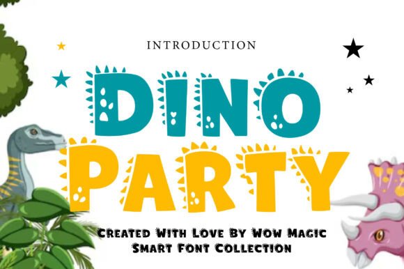 Dino Party: The Display Font That Makes Campaigns Pop