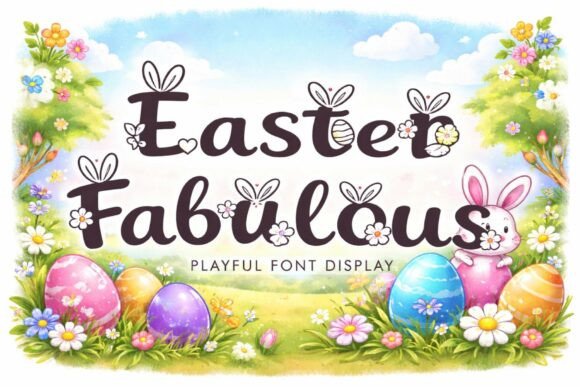 Easter Fabulous: The Display Typeface That Elevates Seasonal Campaigns