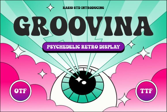 Groovina: The Retro Display Font for Bold Web Experiences