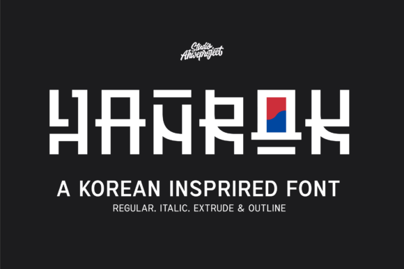 Hanrok: The Bold Display Typeface for Modern Editorial Design
