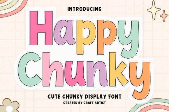 Happy Chunky: The Bold Typeface That Stops Scrollers