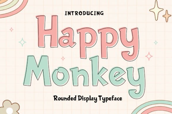 Happy Monkey: The Cheerful Typeface for Your Brand Identity