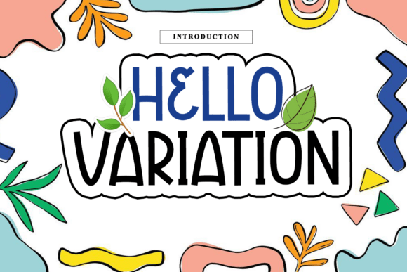 Hello Variation: The Playful Display Font for Modern Editorial Design