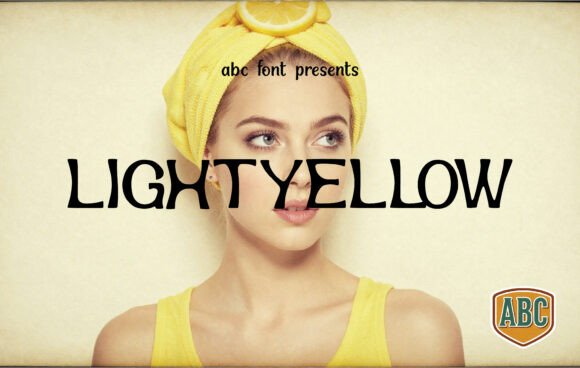 Lightyellow: The Premium Display Font for Elegant Handmade Crafts
