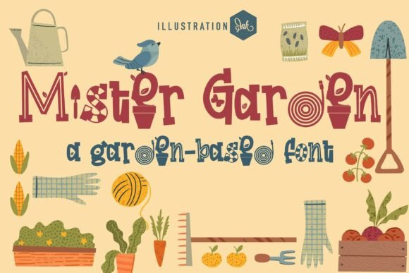 Mister Garden: The Perfect Display Font for Your Brand