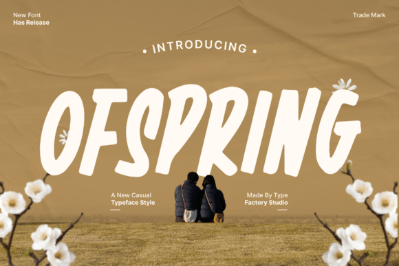 Offspring: The Handwritten Display Font That Elevates Small Business Branding