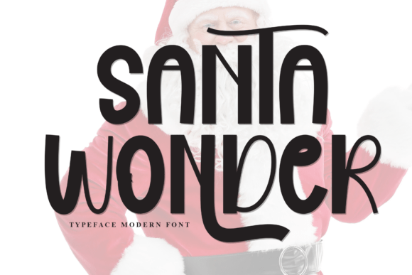 Santa Wonder: The Handwritten Display Typeface That Elevates Small Business Branding