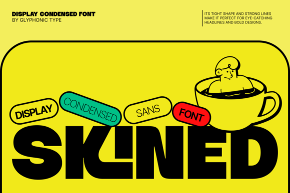 Skined: The Bold Display Typeface for Modern Editorial Design