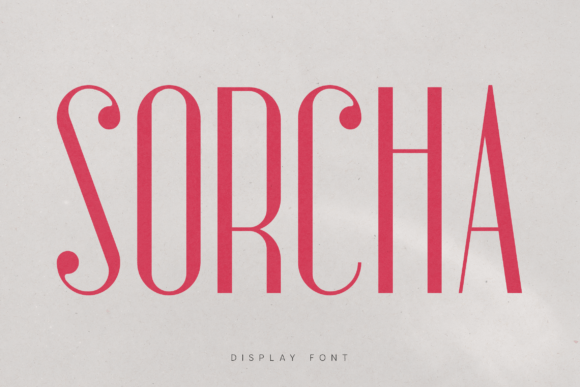 Sorcha: The Premium Display Font for Handmade Product Labels