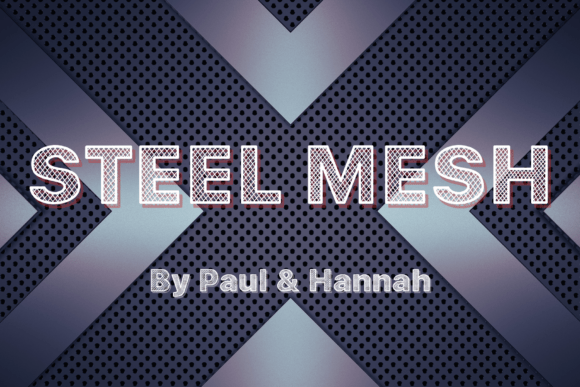 Steel Mesh: The Bold Industrial Typeface for Modern Web Design