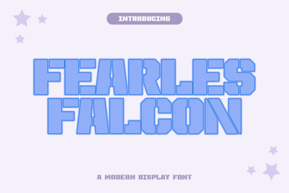 Why Fearless Falcon Is the Bold Display Typeface Your Brand Needs