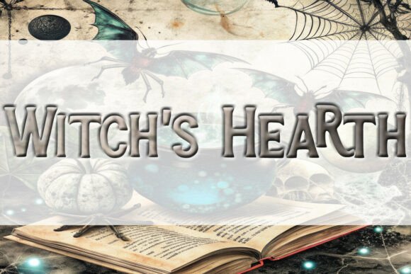 Witchs Hearth: A Display Typeface for Editorial Storytelling